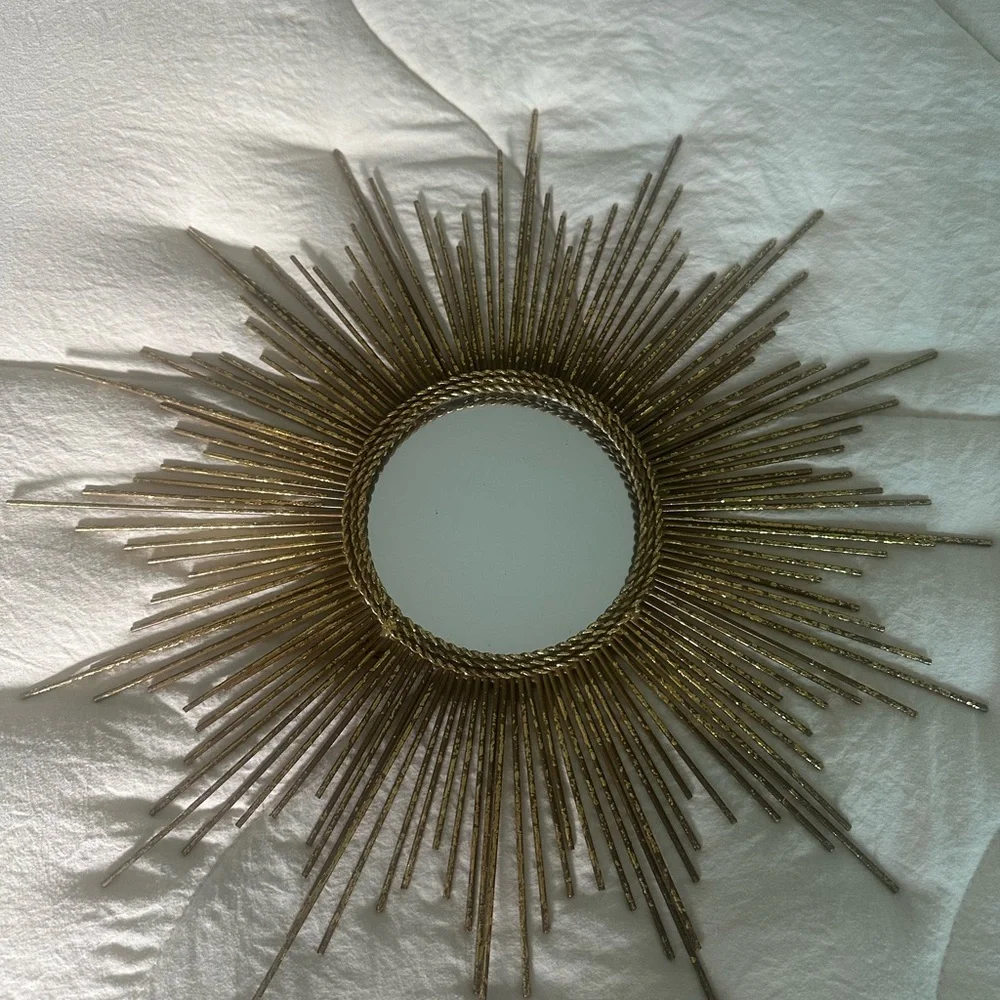 5 Radiant Gold Starburst Mirror